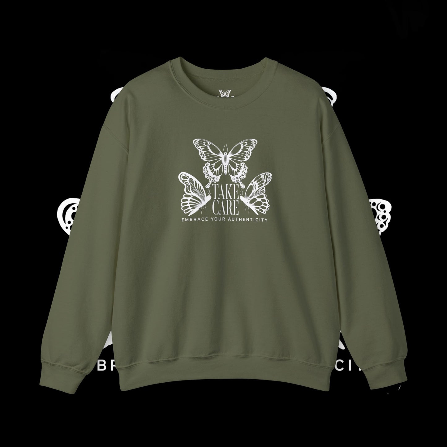 Butterfly Crewneck Sweatshirt