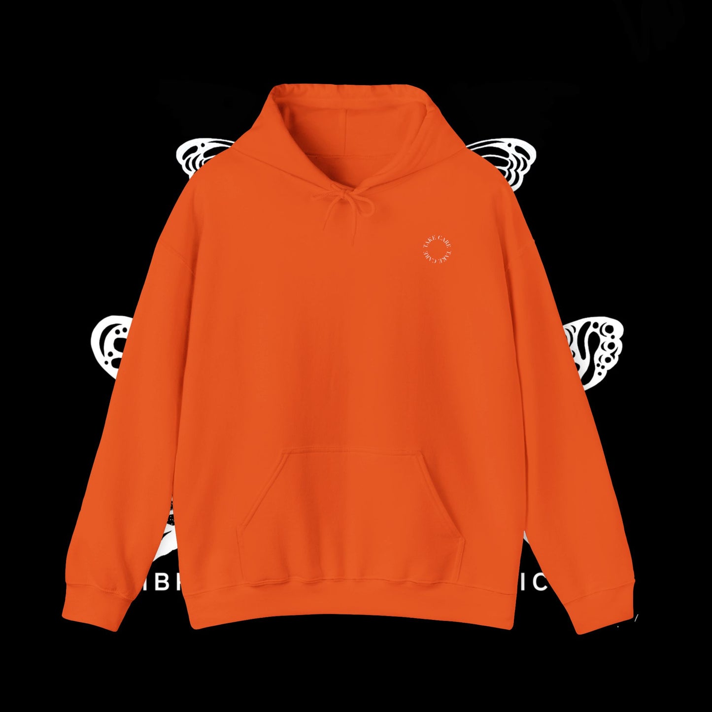 Orange Take Care Hoodie